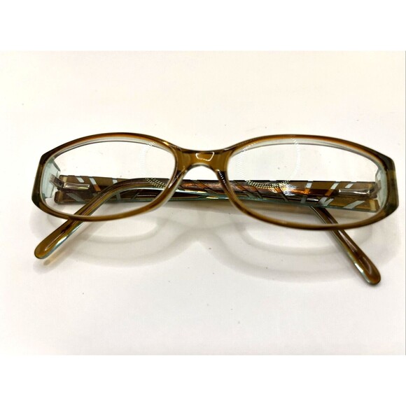 Ellen Tracy Eyeglasses Designer Frames Only Brown 52-16-130 - Picture 2 of 6